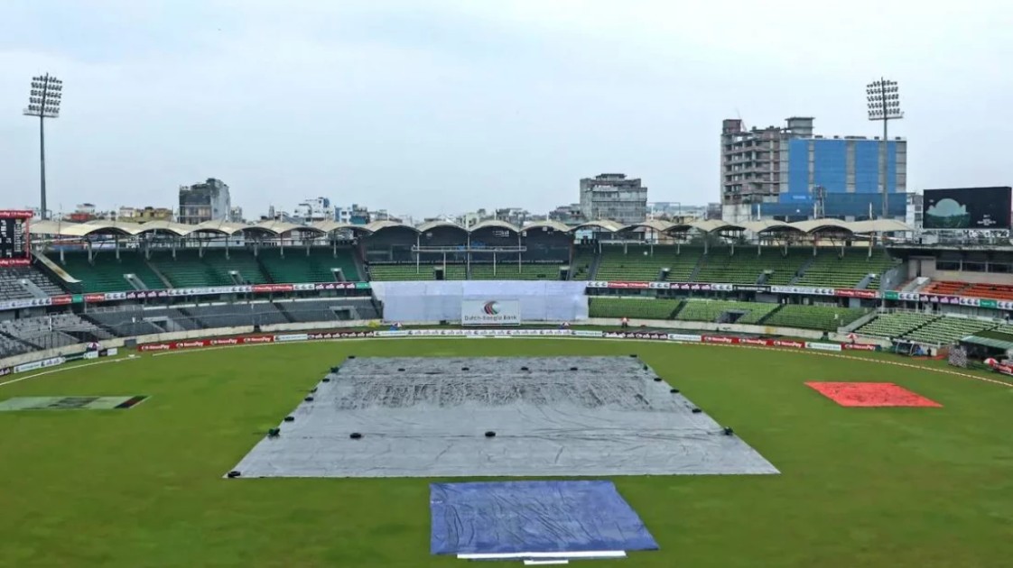 বৃষ্টিতে পরিত্যক্ত দ্বিতীয় দিনের খেলা