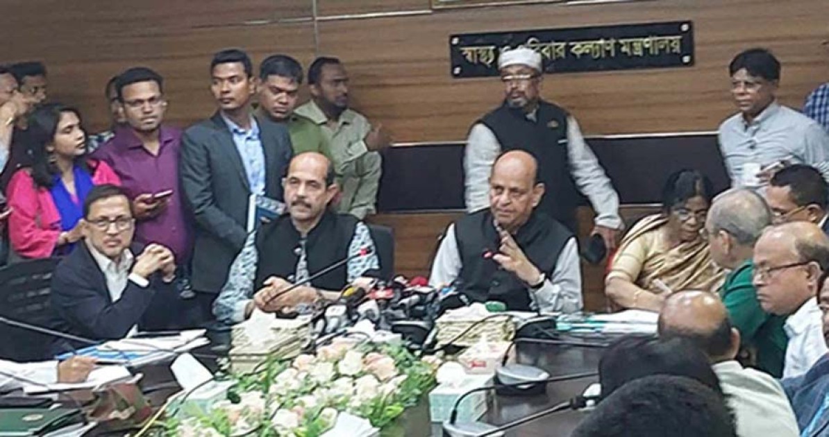 দেশের হাসপাতালগুলো প্রস্তুত রাখার নির্দেশ স্বাস্থ্যমন্ত্রীর