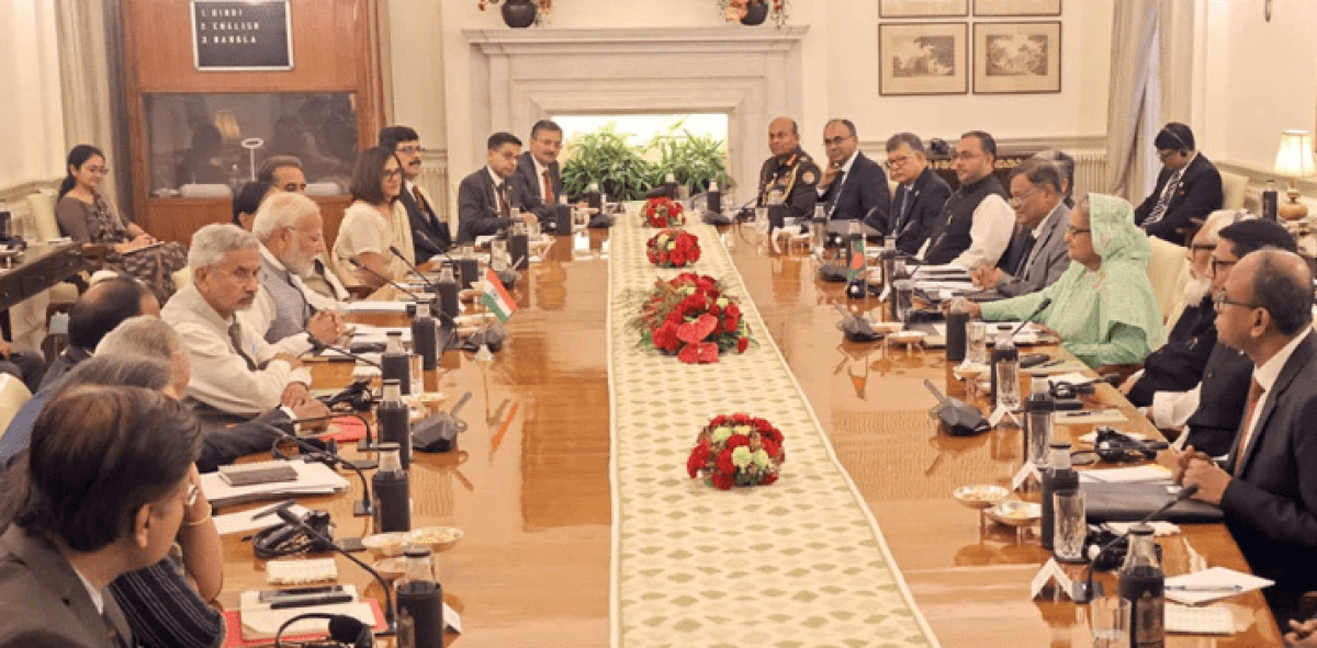 ভারতের সাথে বাংলাদেশের রেল সংযোগ বাড়ানোসহ ১০ সমঝোতা স্মারক সই