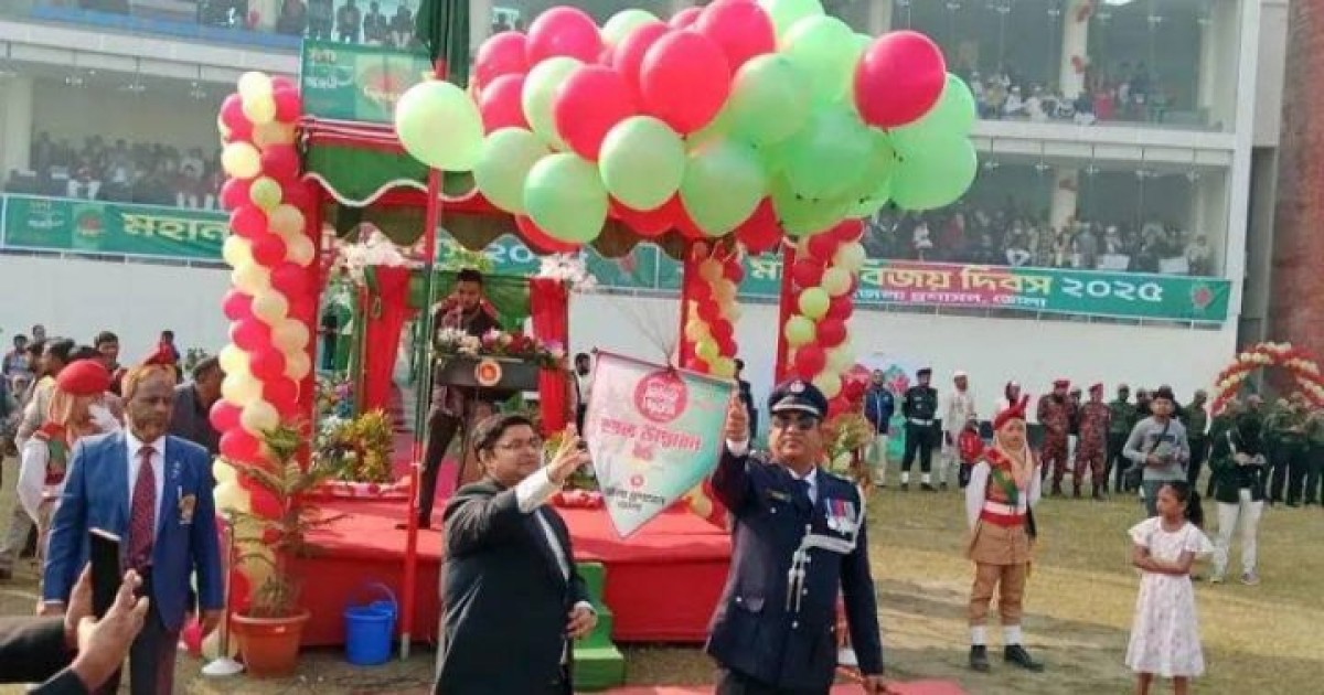 ভোলায় যথাযথ মর্যাদায় মহান বিজয় দিবস পালিত