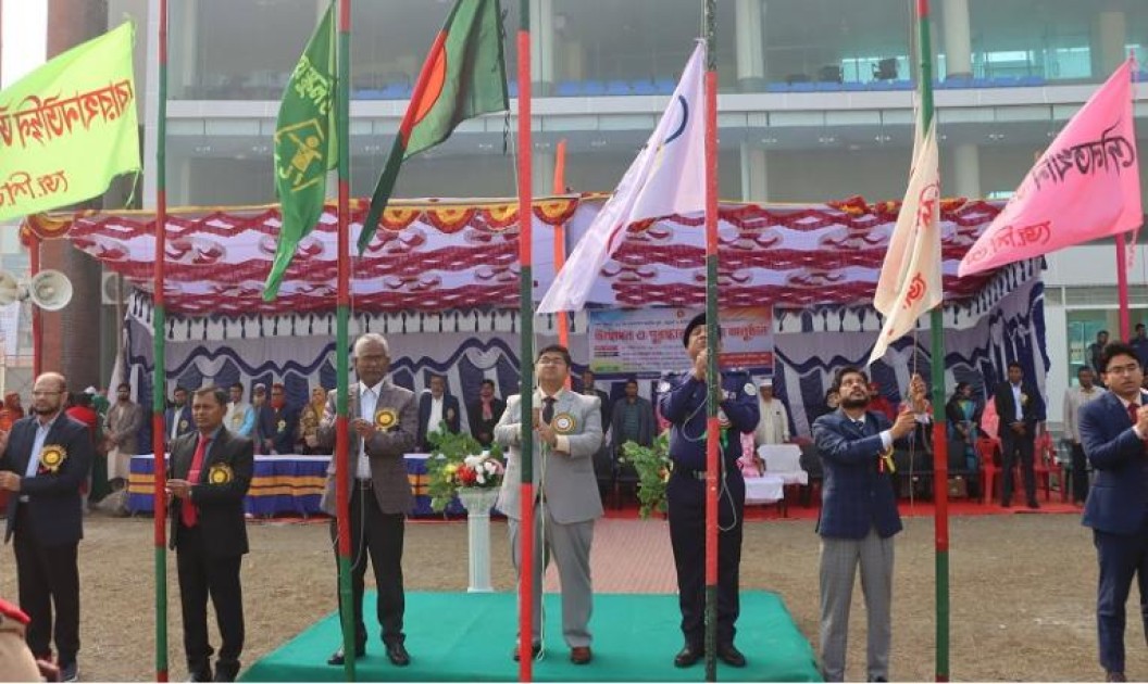 ভোলায়  জাতীয় স্কুল, মাদ্রাসা ও কারিগরি শিক্ষা শীতকালীন ক্রীড়া প্রতিযোগিতা পুরস্কার বিতরণ অনুষ্ঠিত